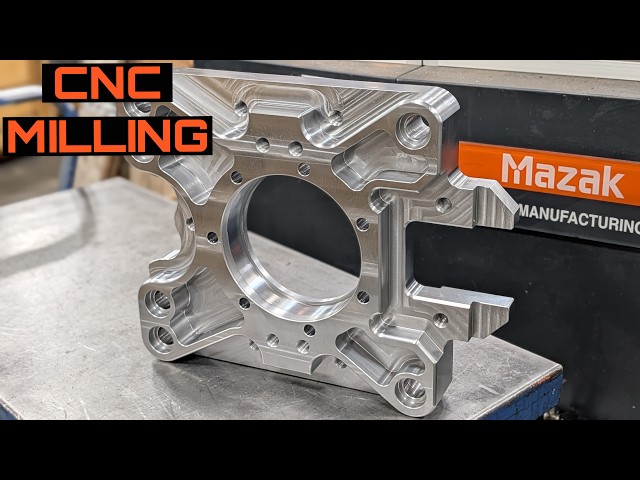 CNC Milling Job Shop Work - Machining a Custom Drive Plate for Quoting!