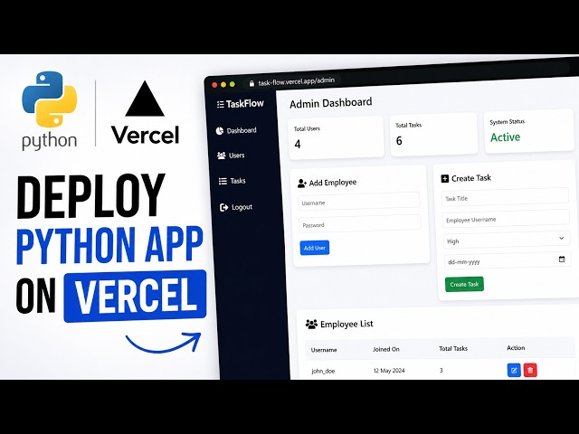 How to Deploy a Python Project on Vercel