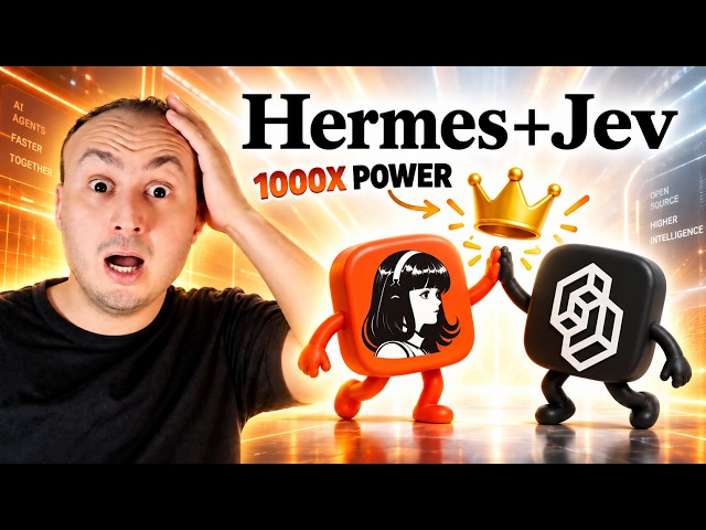 I Connected Jev to Hermes: 300 Tasks for Just $0.001 🤯