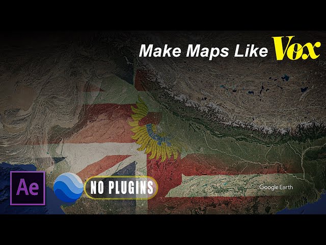 Ever Tried To Tell Your Story Through Map Animation? After Effects & Google Earth Studio Tutorial
