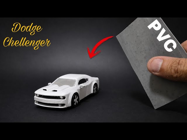 I Built a Dodge Challenger Scale Model ! DIY Model Car