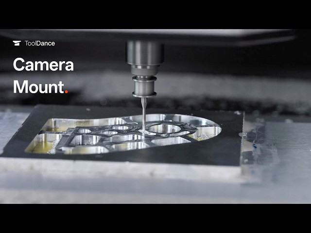 Camera Mount CNC Machining | ToolDance X1