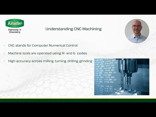 Understanding cnc machining | Kluthe Academy Episode 4