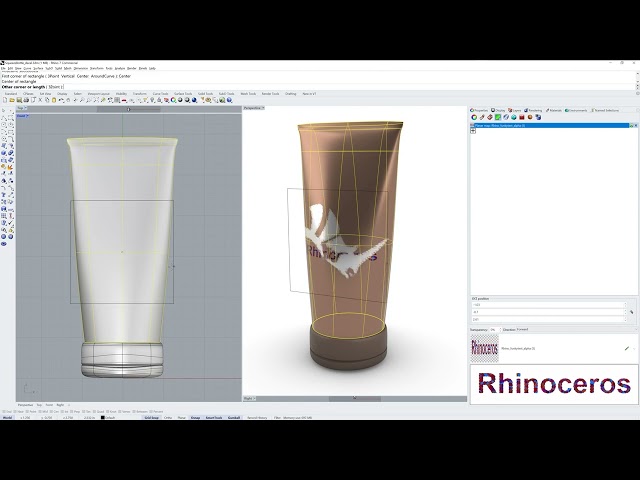 Adding Decals in Rhino 7