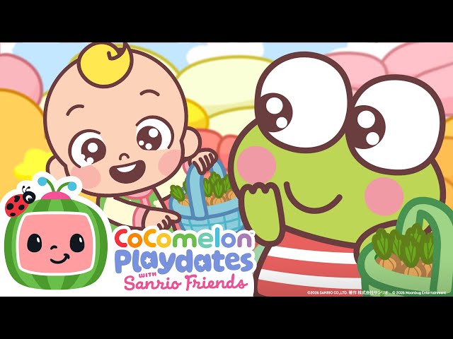 Spring Has Come 🪷 Magic Flower Song! | @CoComelonSanrioPlaydates | CoComelon - Nursery Rhymes
