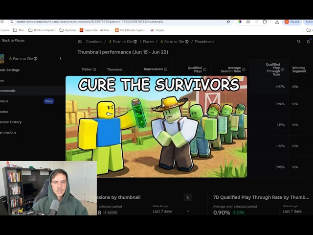 How I Make High Quality Roblox Thumbnails with AI