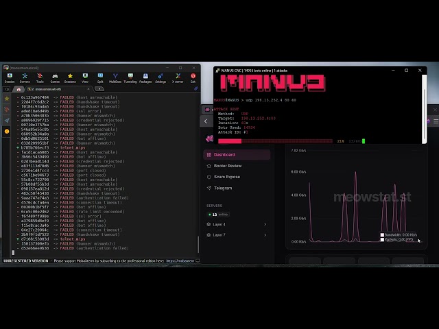 Manus Botnet C2 Showcase VS DSTATS / API/BOTNET SHOWCASE 2026 CHEAPEST NET
