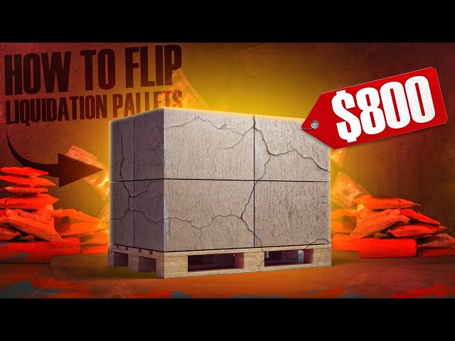 How to Flip a Liquidation Pallet [Turning $196 into 2K+]