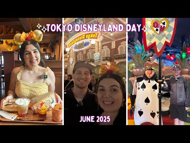 Rainy Day at Tokyo Disneyland & Ambassador Hotel Room Tour | DAY5 JUNE25