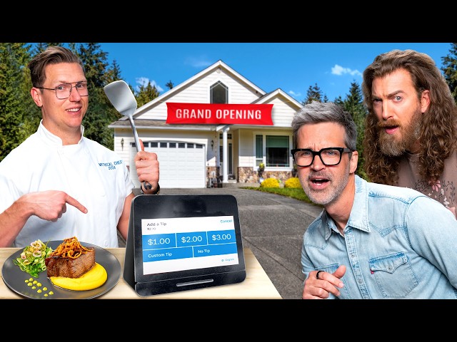 Breaking Into Rhett & Link's House (And Turning It Into a Restaurant)