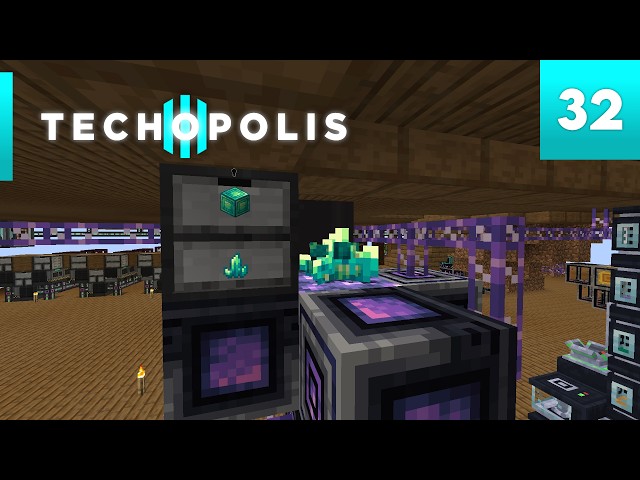 Techopolis 3 #32 - Automating Entro Crystal