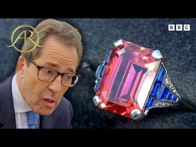 'I Thought It Was Glass' Art Deco Ring Leaves Owner Stunned With Valuation | Antiques Roadshow UK