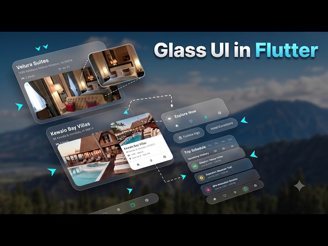 How to Build an Advanced Glass UI App in Flutter (Full Project Tutorial)