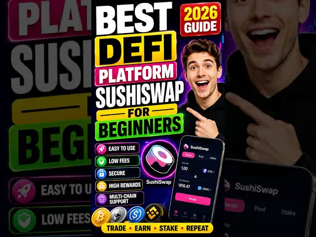 Best DeFi Platform SushiSwa For Beginners (2026 Guide )