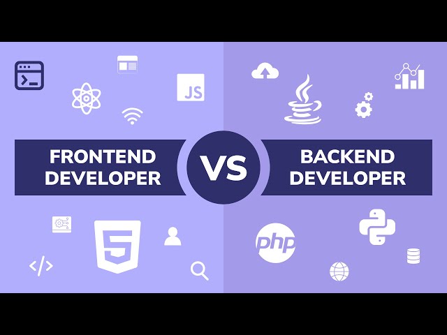 Front-End Development vs Back-End: What's the Difference?