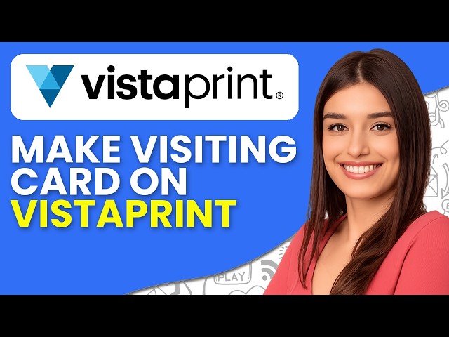 How to Make Visiting Card | Vistaprint Tutorial (2026)