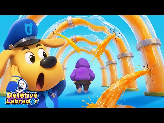 Detective Labrador 🔍 Patrol Mission (Episode 6) 🚓 Who Clogged the Pipes 🎬 Cartoon