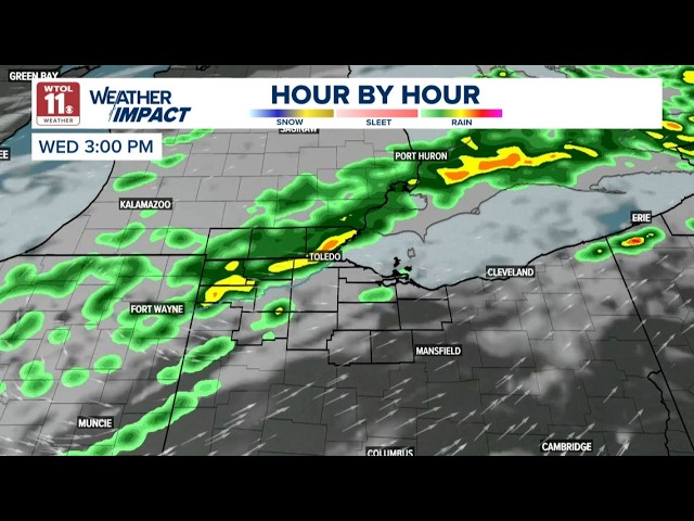 Storm risk rises into Wednesday afternoon | WTOL 11 Weather