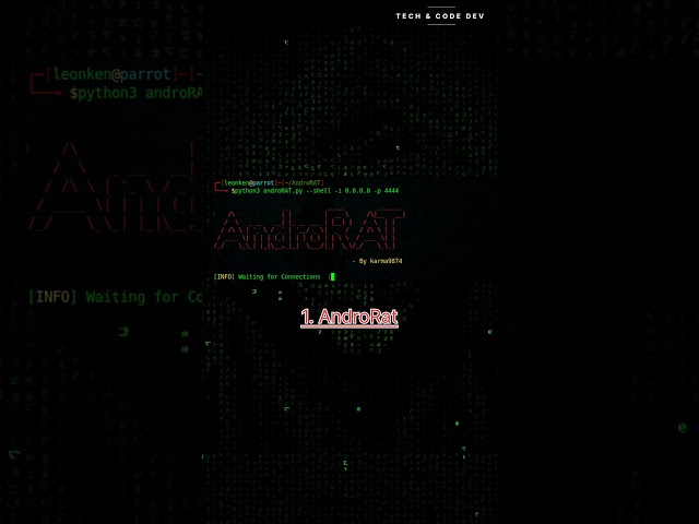 Top 3 Android Spyware Tools You Need to Know About in 2024! || Tech & Code Dev  #hacker #hacking101
