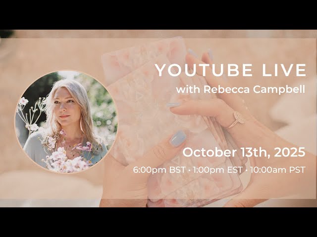 LIVE Oracle Card Readings with Rebecca Campbell