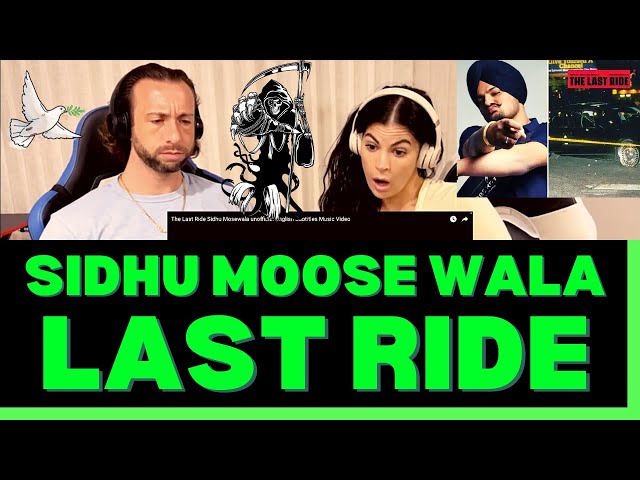 First Time Hearing Sidhu Moose Wala The Last Ride Reaction - HE KNEW HIS LIFE WAS IN DANGER 😔 R.I.P.