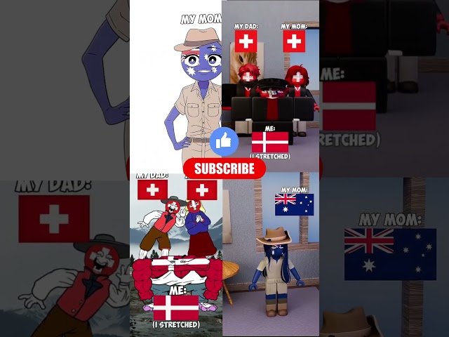 COUNTRIES CHILD 🏁🌈 #countryhumans #countryballs