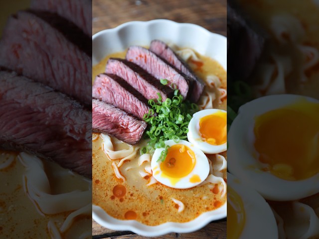 🥩 & 🍳 20 MINUTE RAMEN!!