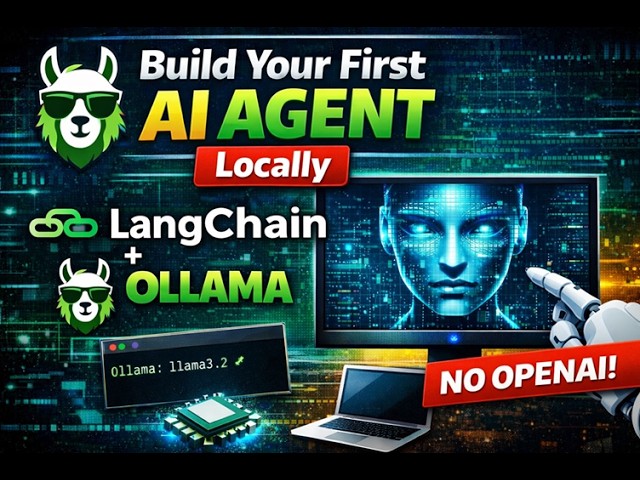 Build Your First AI Agent with LangChain V1 + Ollama (100% Local)