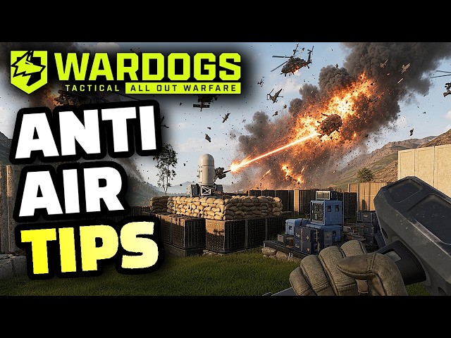 Wardogs The BEST Way To Build The Vanguard CIWS Anti Air Turret