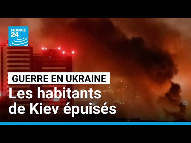 Ukraine :  les habitants de Kiev poussés à se réfugier "13 fois par jour" • FRANCE 24