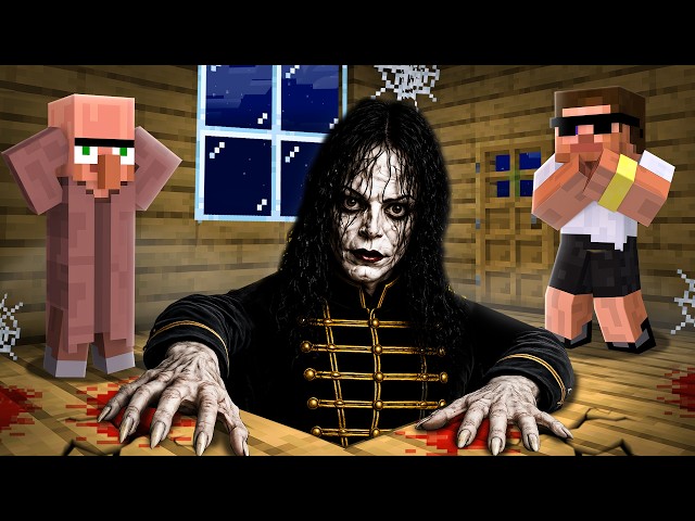 A SCARY ENTITY ENTER OUR HOUSE IN MINECRAFT..