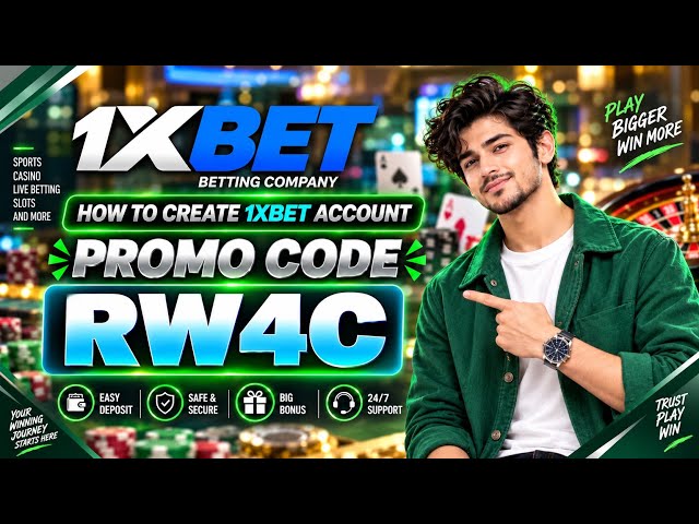 1xbet Promo Code 2026 / Free Boost 1xbet For Registration / How To Create 1xbet Account / 1xbet 2026