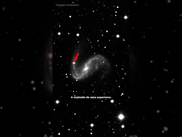 A supernova 45 million light-years from Earth