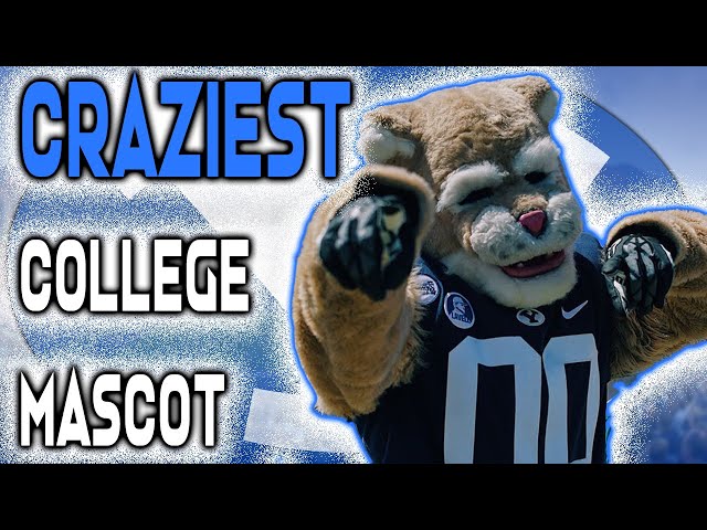 The CRAZIEST Mascot in College Sports... (BYU's Cosmo The Cougar)