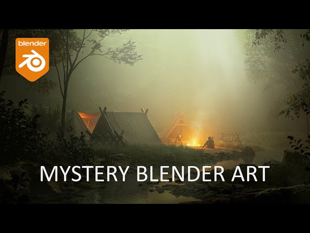 Create Stunning Digital Art in Blender: Step-by-Step Process (No Commentary)