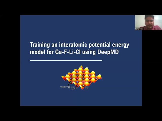 DeePMD for Lithium Superionic Conductor Formation | Seminar by Sunny Gupta