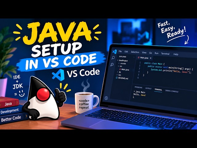 Java setup working environment in VS Code