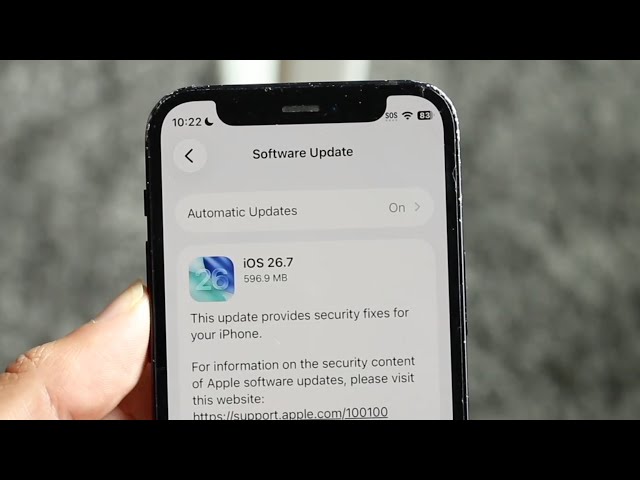 How To FIX iOS 26.7 Not Installing!