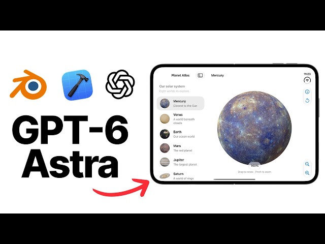 Build a 3D iPhone App with GPT-6 Astra and Codex