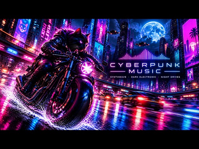 Night Drive in a Neon City 🌃 Dynamic Cyberpunk & Electronic Music Mix