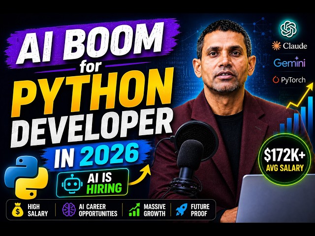 AI Is Hiring Python Developers Like Crazy in 2026 (Here's Why)
