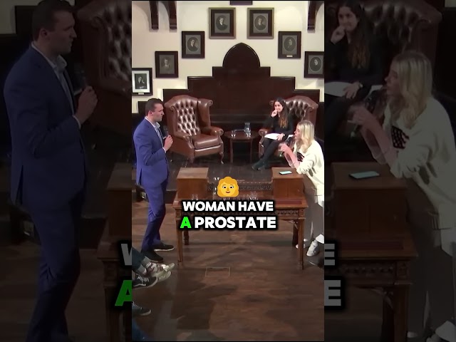 Leftist Student Vs Charlie Kirk on Men and Women
