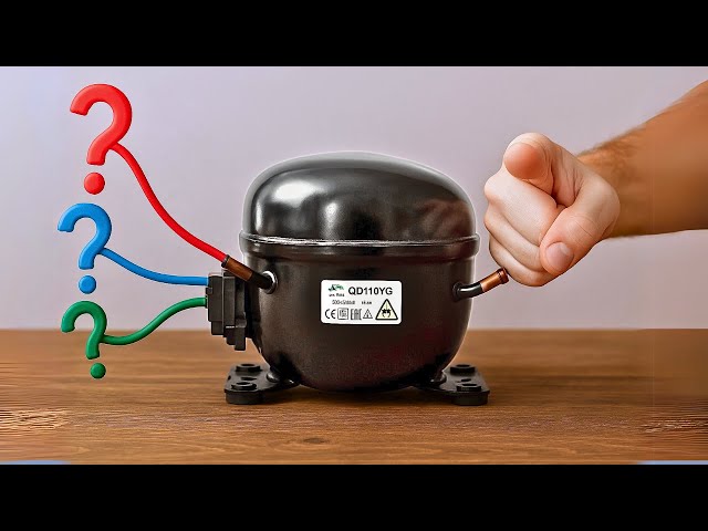 Refrigerator Compressor Wiring Connections are Easy As Using Your Phone