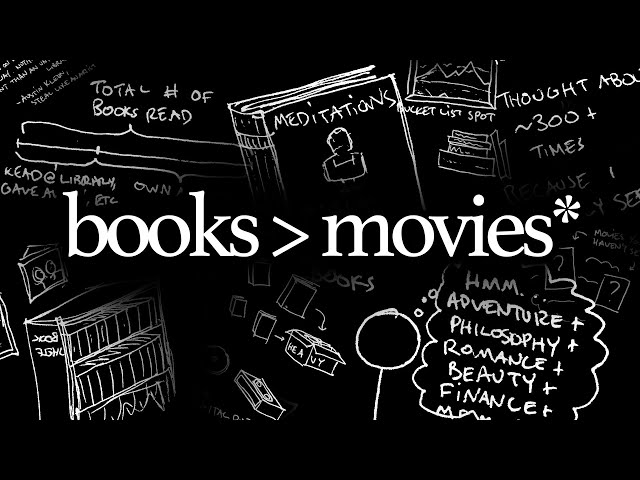 why you should OWN books // reasons to read