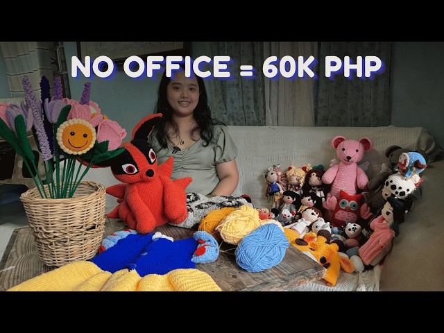 How This Young Mom Makes ₱60K From Crochet at Home