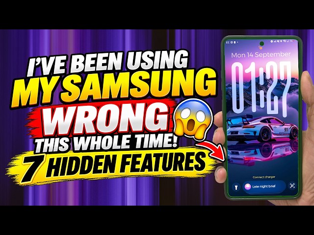 I’ve Been Using My Samsung WRONG This Whole Time! 😱 7 Hidden Features