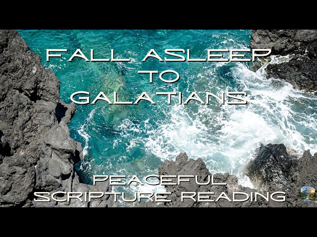 Fall Asleep to the Book of Galatians | Peaceful Scripture Reading (Audio & Text)