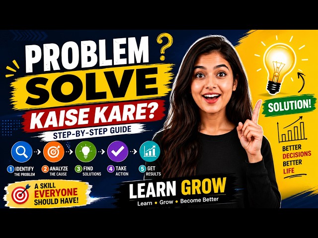 Problem Solving Skills: Kisi Bhi Problem Ko Solve Karna Sikho Step-by-Step
