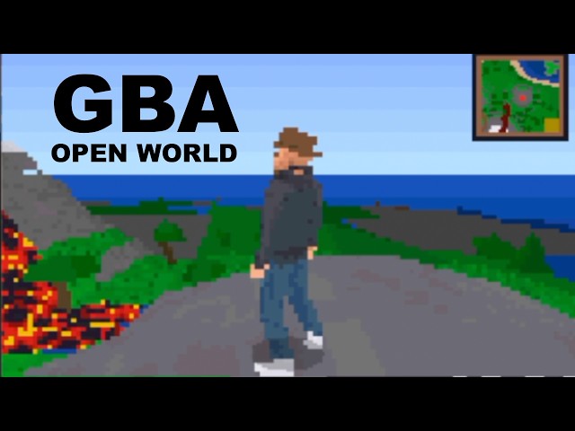 3D Open World on the GBA - Reveal Trailer