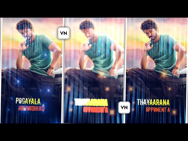 Leo Naa Ready Song WhatsApp Status Video Editing in Vn Video Editor